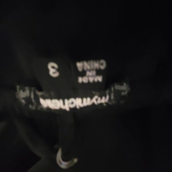 * MY MICHELE BLACK ASYMMETRICAL MAXI GOWN - Picture 7 of 10